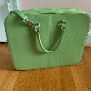 HOBO laptop travel case with crossbody strap